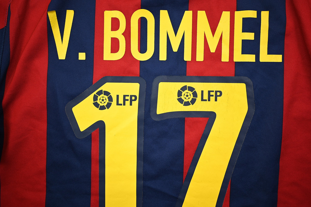 2005-06 BARCELONA *V. BOMMEL* SHIRT S