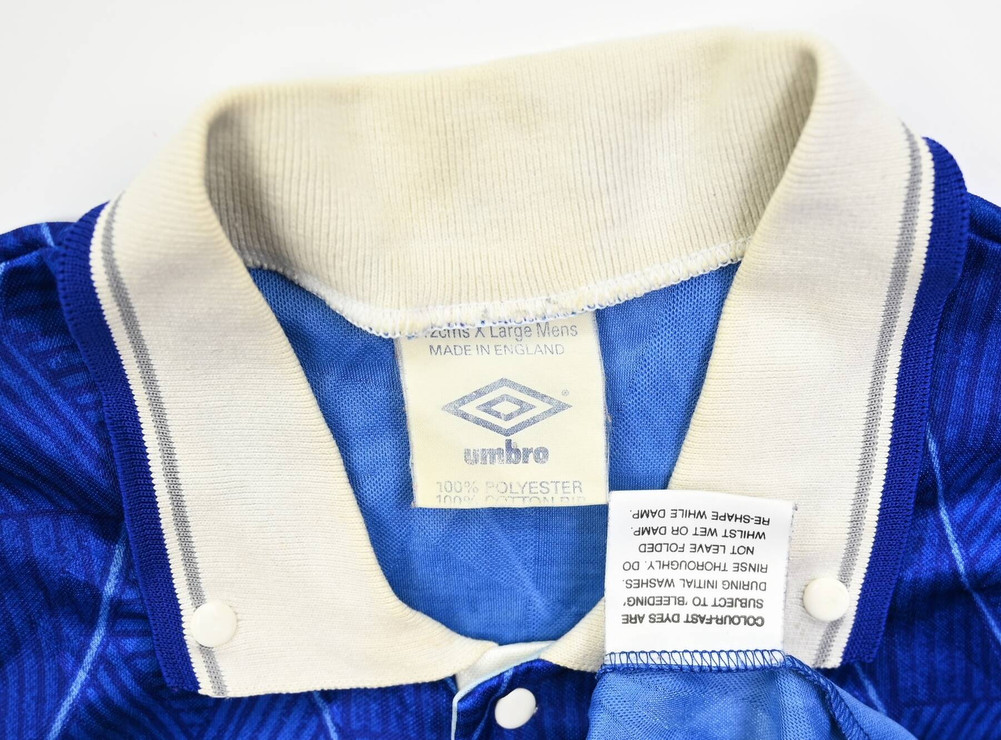 1989-91 EVERTON SHIRT XL