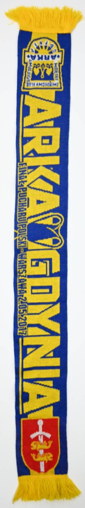 ARKA GDYNIA FINAŁ PUCHARU POLSKI - WARSZAWA 2.05.2017 SCARF