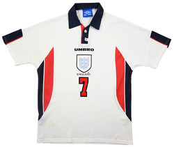 1997-99 ENGLAND *BECKHAM* KOSZULKA L