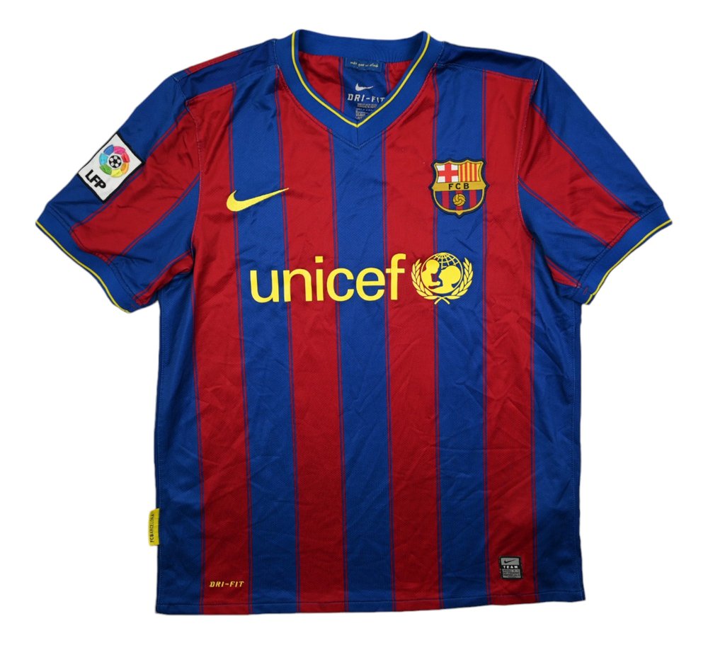 2009-10 FC BARCELONA SHIRT M