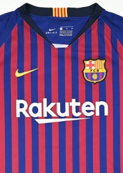 2018-19 FC BARCELONA SHIRT XL. BOYS
