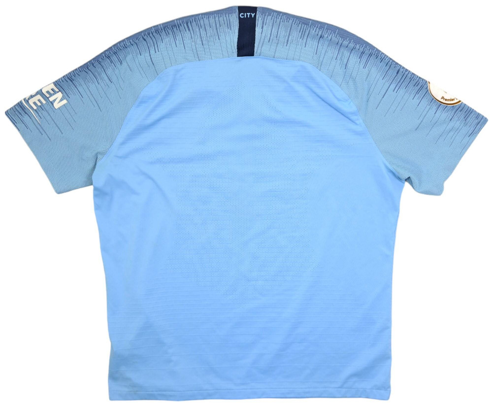 2018-19 MANCHESTER CITY VAPORKNIT PLAYER ISSUE SHIRT XL