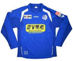 2006-07 FC LUZERN *METTOMO* MATCH ISSUE LONGSLEEVE XL