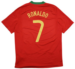 2008-10 PORTUGAL *RONALDO* KOSZULKA L