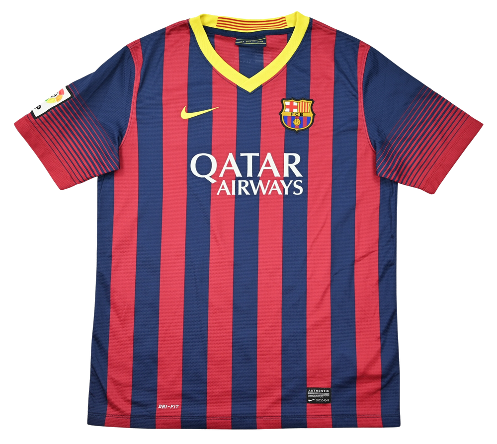 2013-14 FC BARCELONA SHIRT S