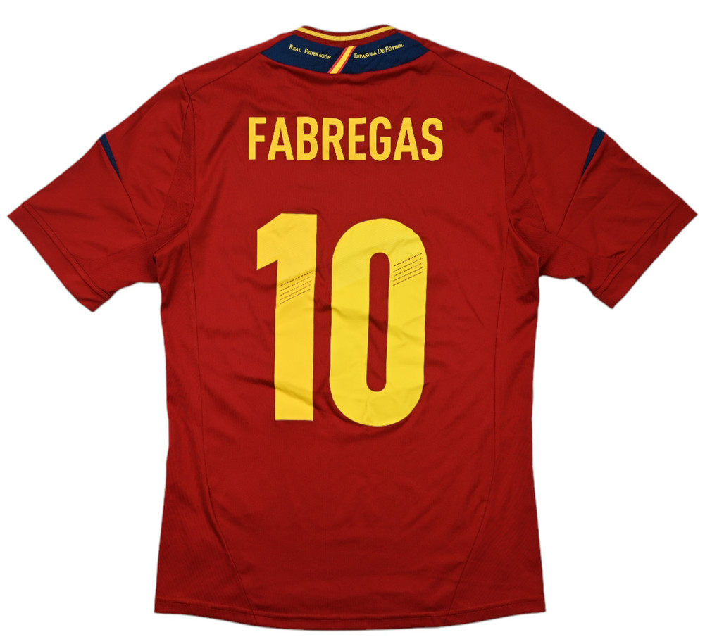2011-12 SPAIN *FABREGAS* SHIRT S