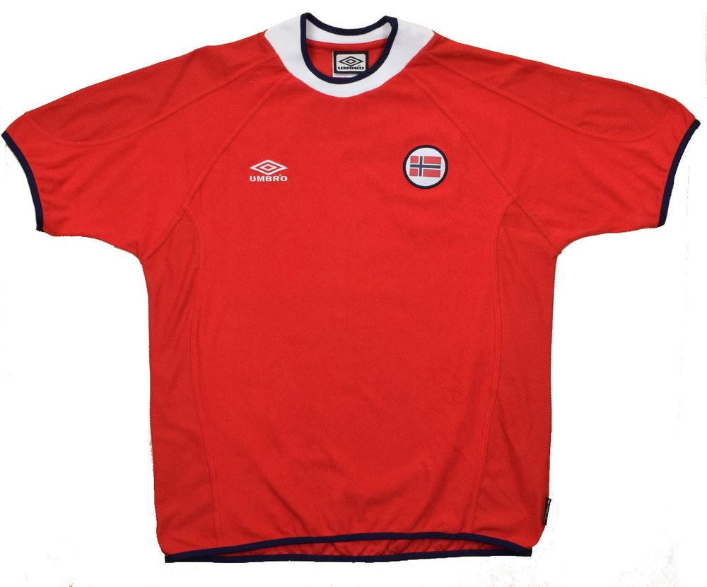 2000-02 NORWAY SHIRT XL