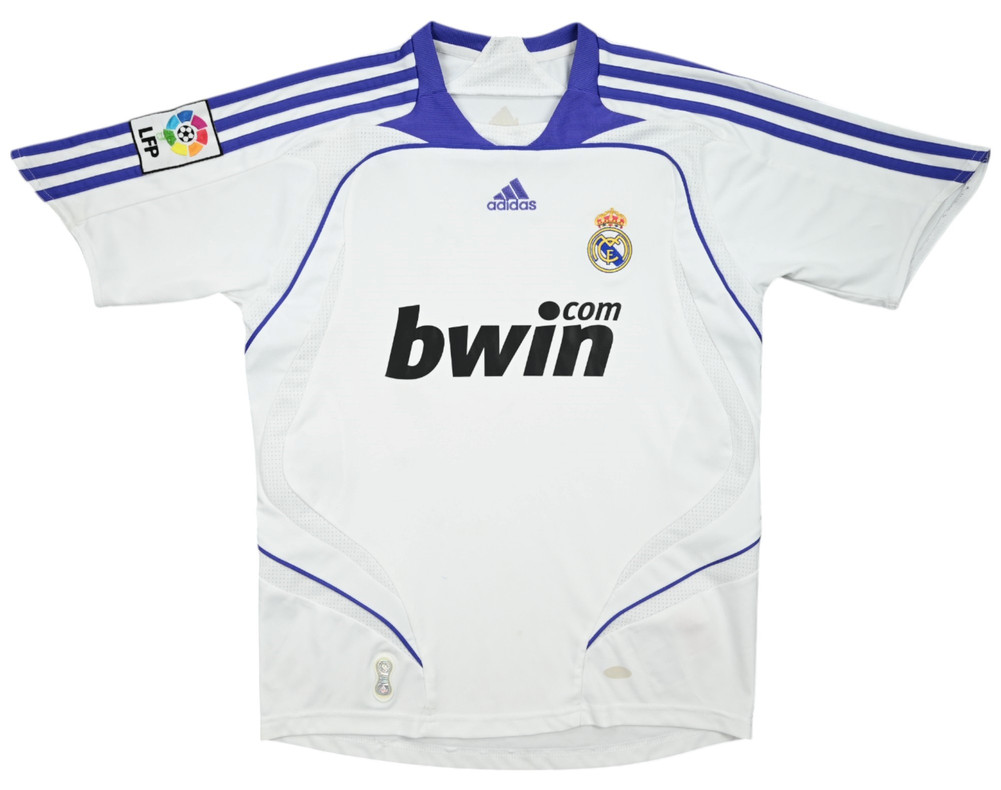 2007-08 REAL MADRID SHIRT M. BOYS 