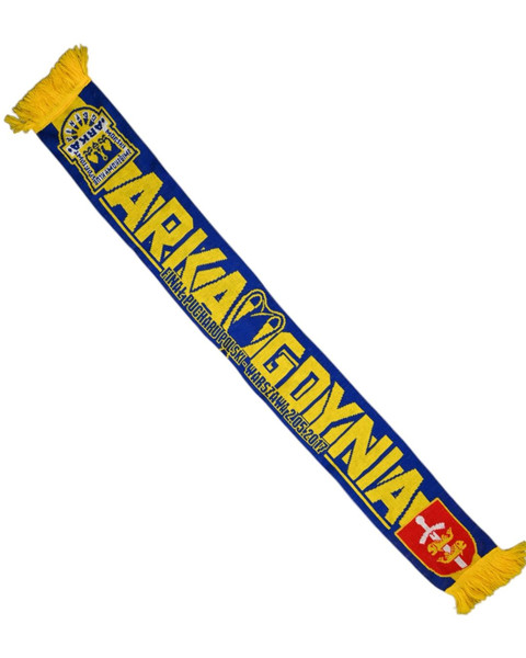 ARKA GDYNIA MORSKI ZWIĄZKOWY KLUB SPORTOWY SCARF