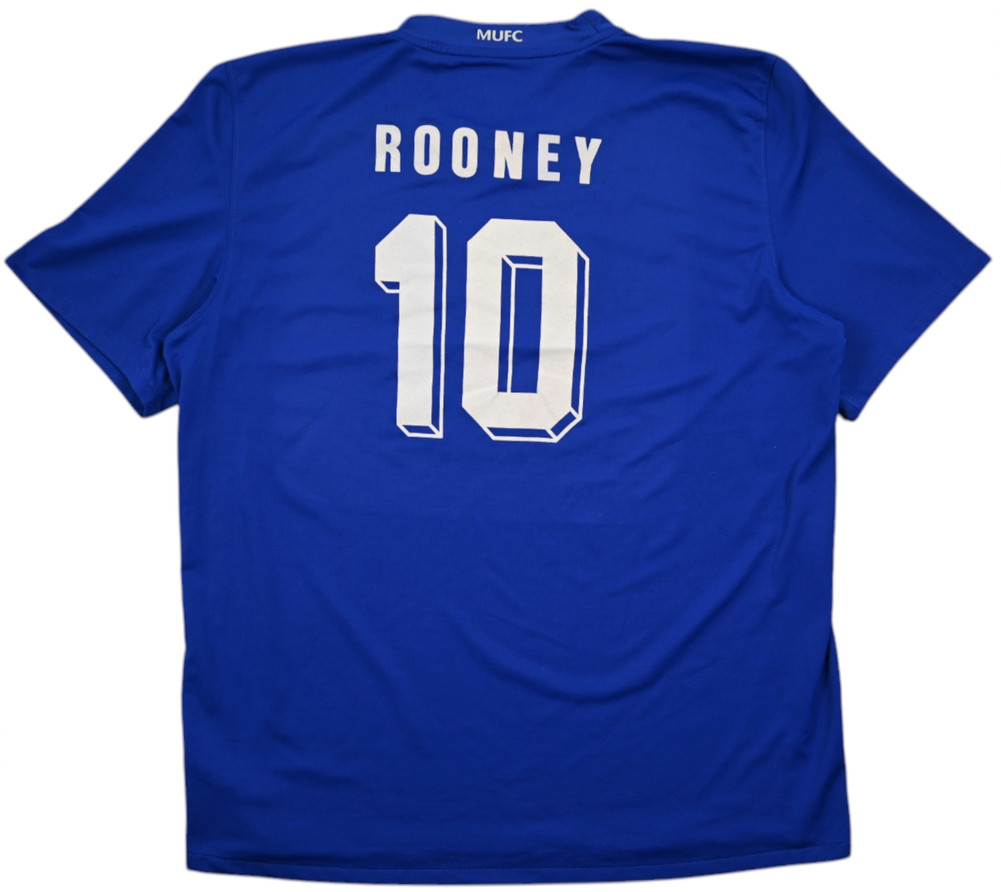 2008-09 MANCHESTER UNITED *ROONEY* SHIRT XL