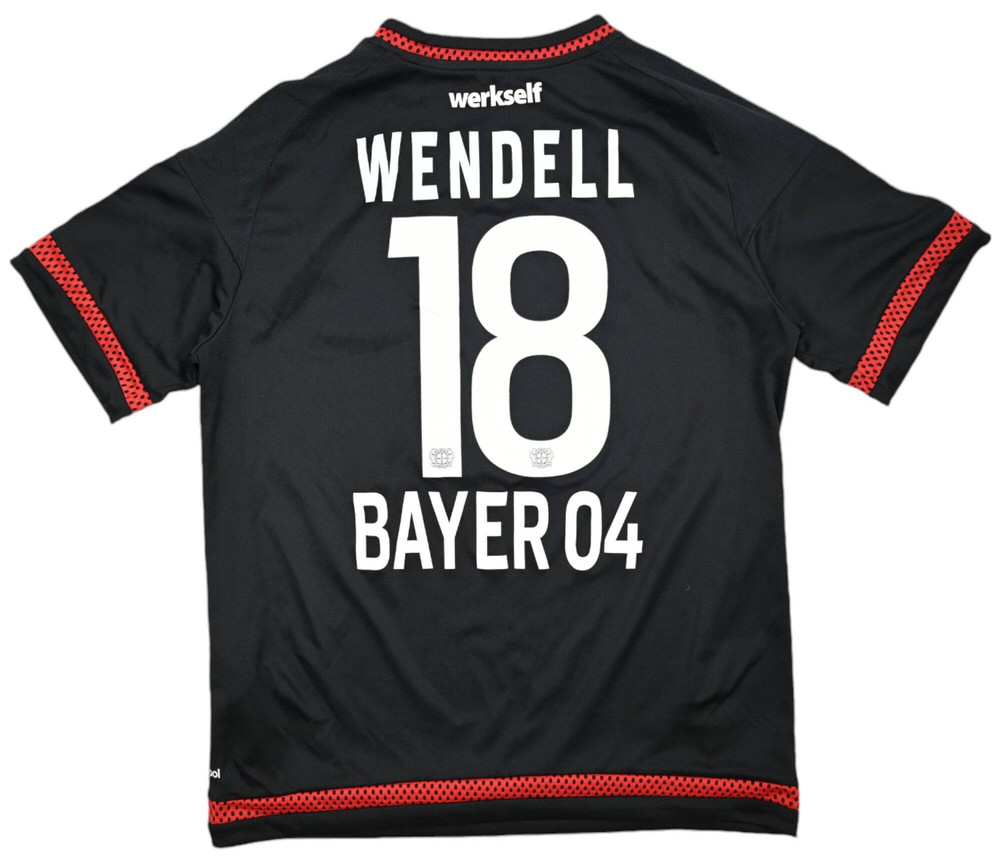 2015-16 BAYER LEVERKUSEN *WENDELL* KOSZULKA L. BOYS