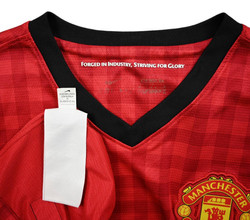 2012-13 MANCHESTER UNITED *SCHOLES* KOSZULKA M