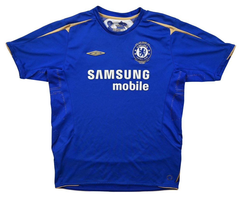 2005-06 CHELSEA LONDON SHIRT M. BOYS