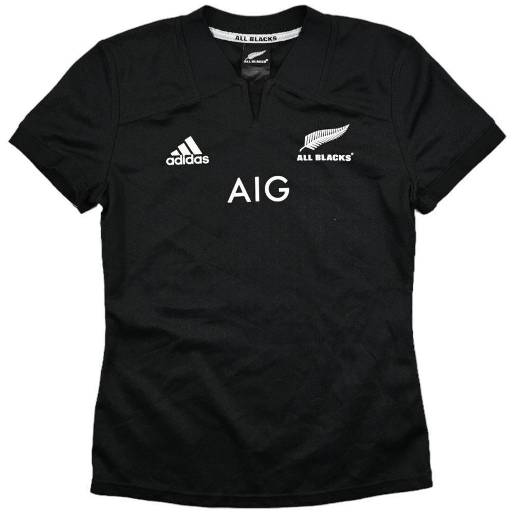 ALL BLACKS NEW ZEALAND RUGBY SHIRT M.BOYS