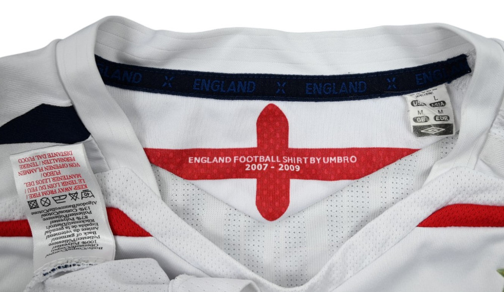 2007-09 ENGLAND *GERRARD* SHIRT M