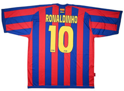 2005-06 FC BARCELONA *RONALDINHO* KOSZULKA XL