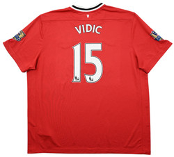 2011-12 MANCHESTER UNITED *VIDIC* KOSZULKA 3XL