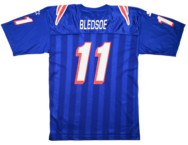 NEW ENGLAND PATRIOTS *BLEDSOE* NFL KOSZULKA L/XL
