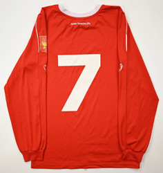 2011-12 WIDZEW LODZ #7 LONGSLEEVE SHIRT L