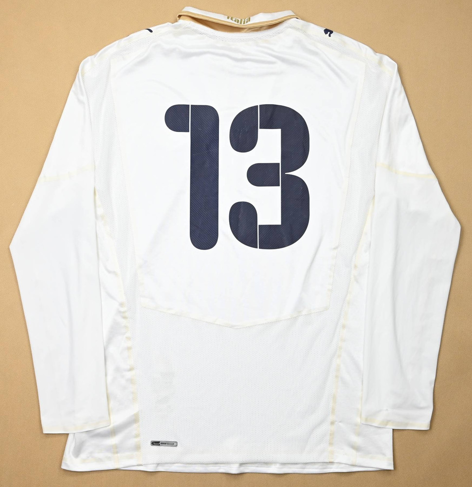 2007-08 ITALY #13 PLAYER ISSUE LONGSLEEVE SHIRT XL