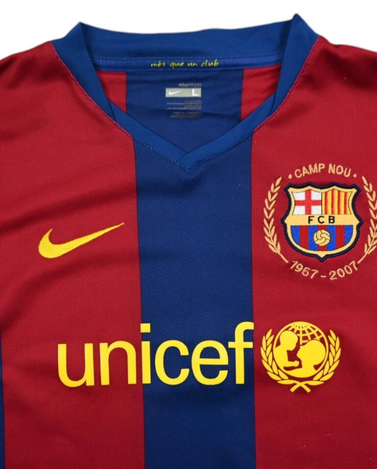 2007-08 FC BARCELONA SHIRT L. BOYS
