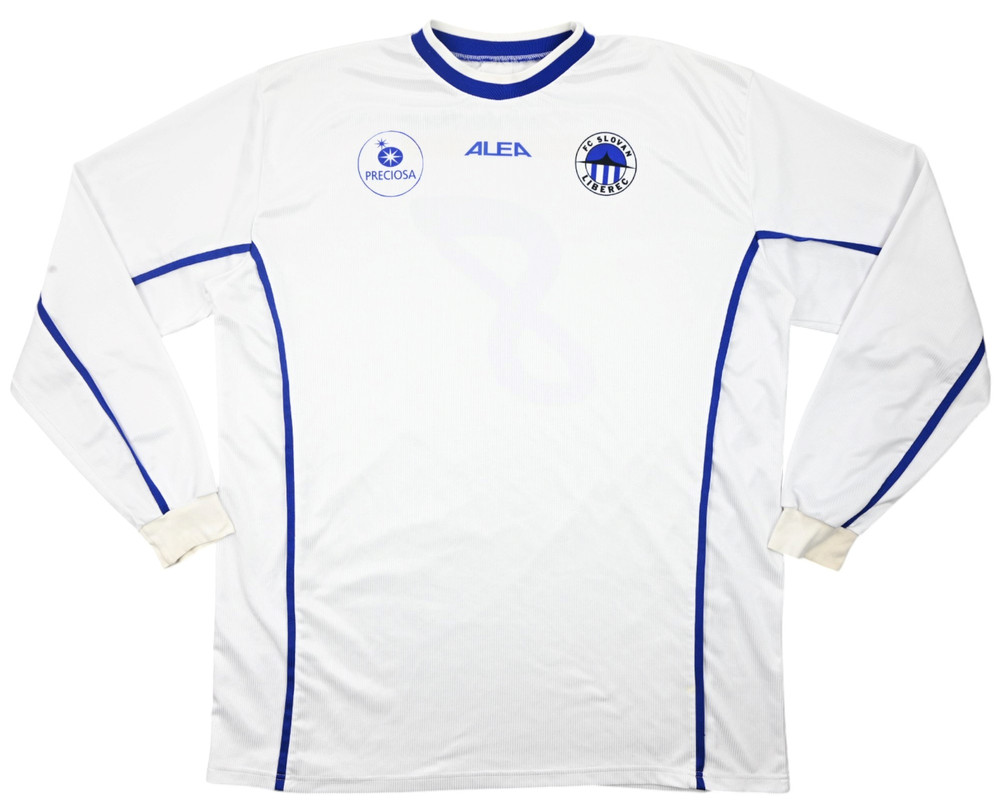 2001-02 SLOVAN LIBEREC #8 LONGSLEEVE SHIRT XXL