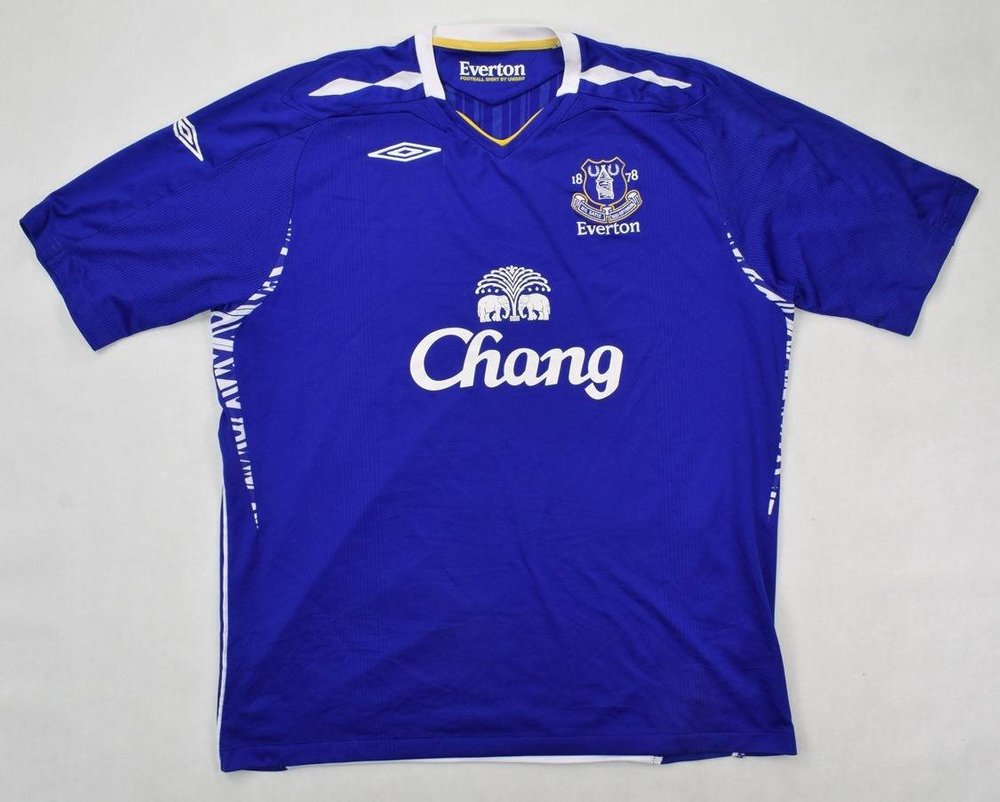 2007-08 EVERTON SHIRT XXL