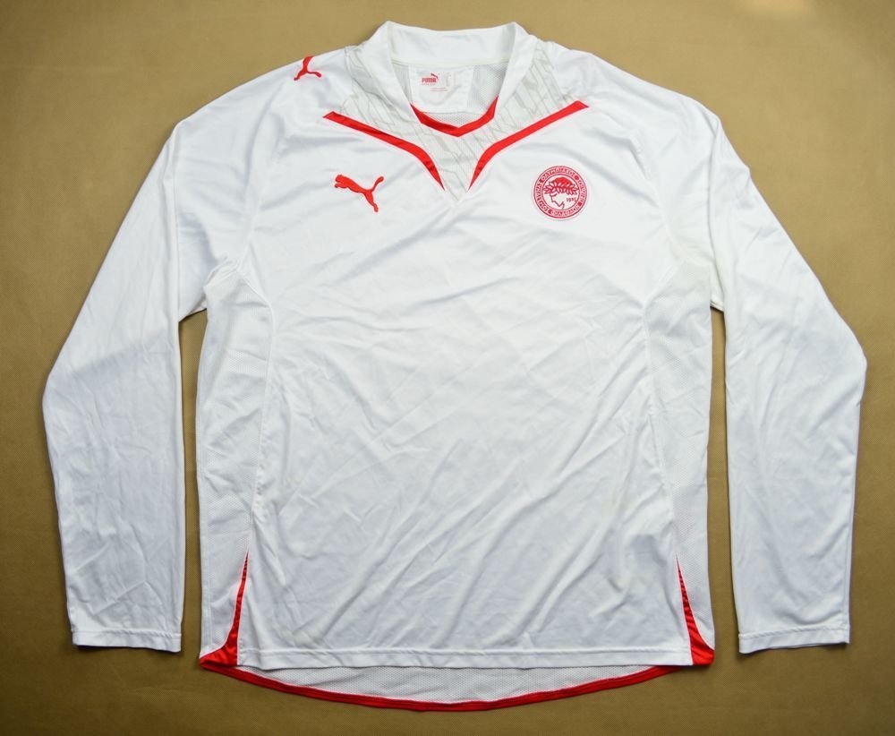 2009-10 OLYMPIACOS FC LONGSLEEVE SHIRT XL