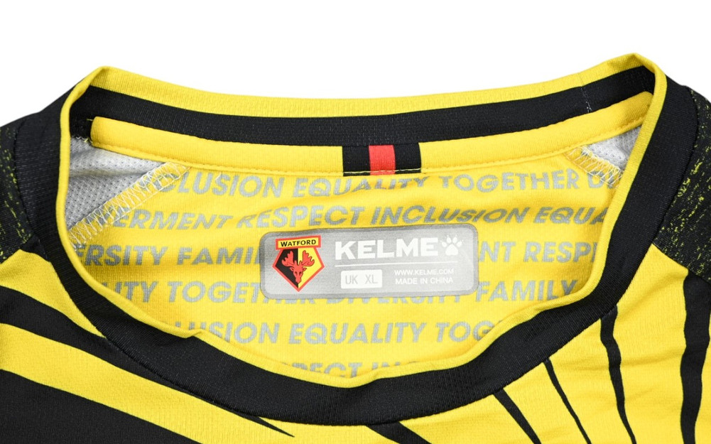 2020-21 WATFORD *ZINCKERNAGEL* PLAYER ISSUE SHIRT XL