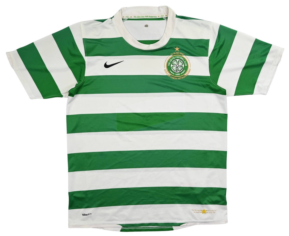 2007-08 CELTIC GLASGOW SHIRT M