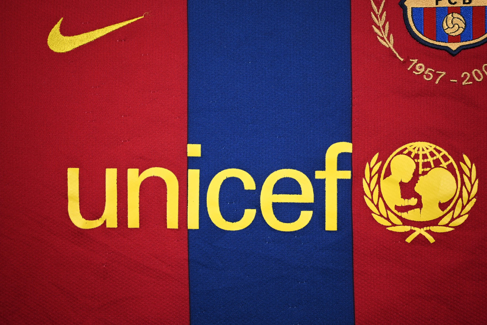 2007-08 BARCELONA *RONALDINHO* SHIRT XL