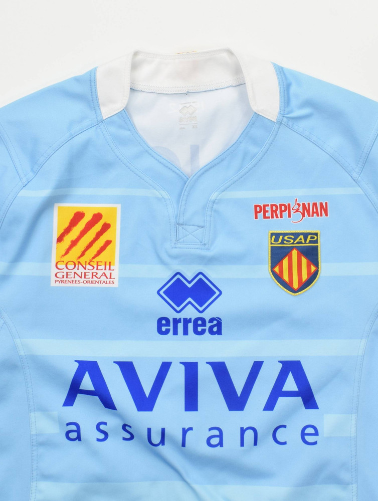 USA PERPIGNAN RUGBY ERREA KOSZULKA XL