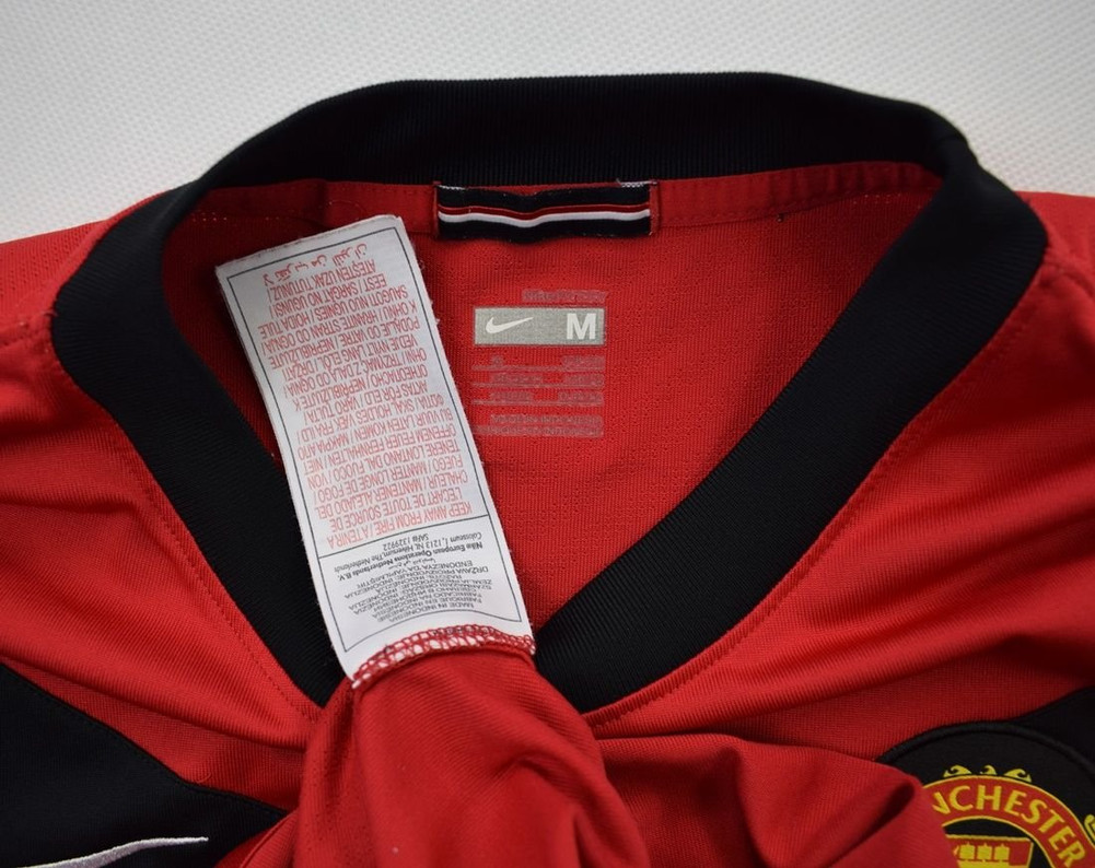 2009-10 MANCHESTER UNITED *FLEMING* SHIRT M