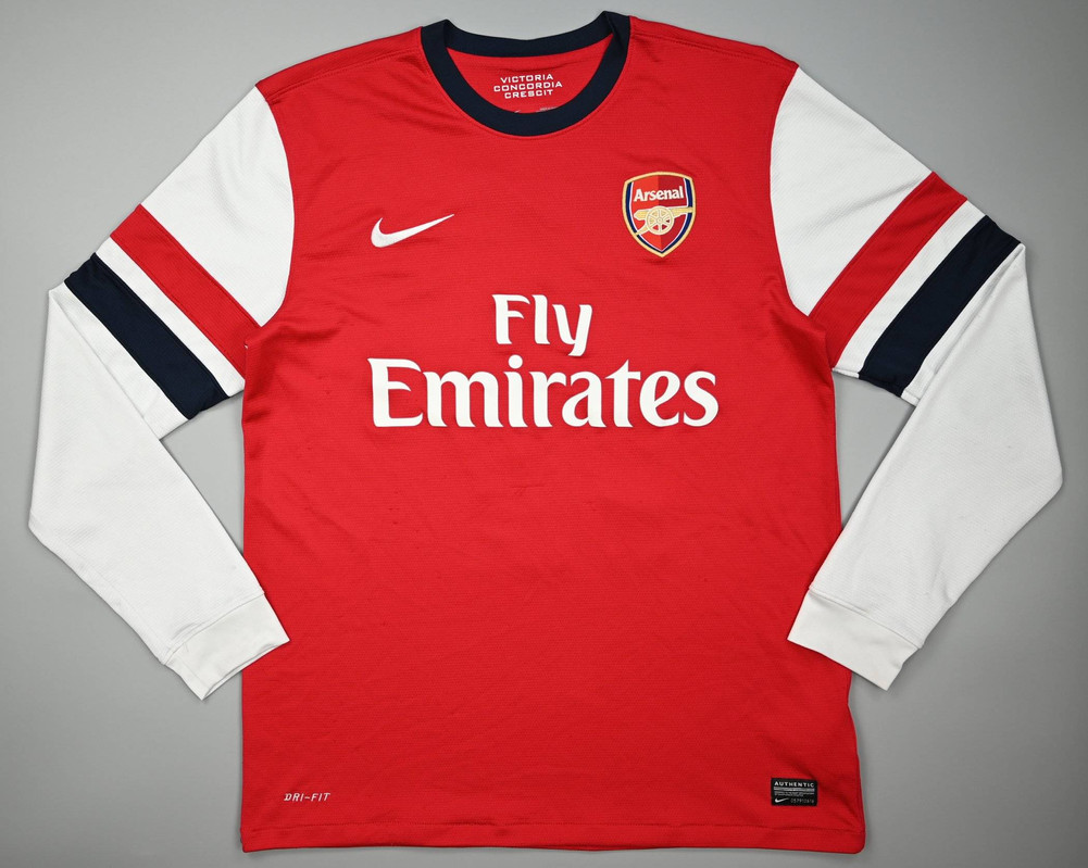2012-14 ARSENAL LONDON *MONREAL* LONGSLEEVE M