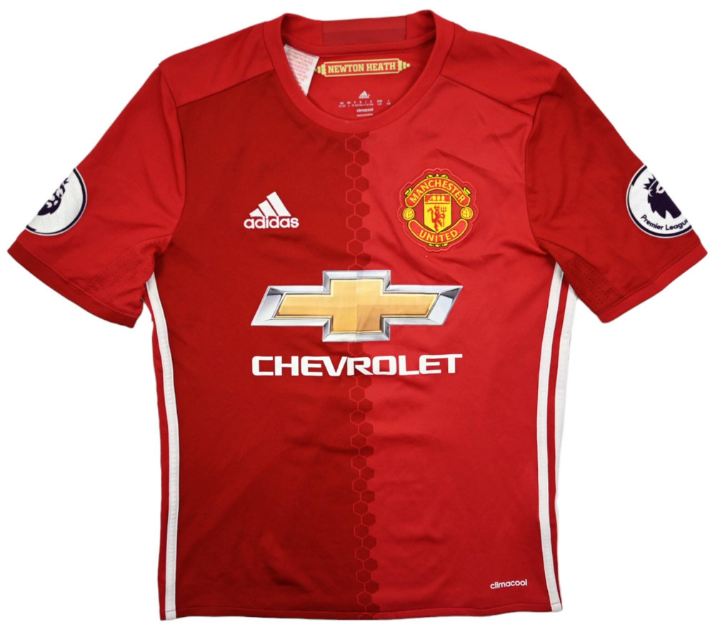 2016-17 MANCHESTER UNITED *CARRICK* SHIRT L. BOYS