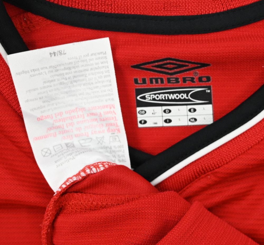 2000-02 MANCHESTER UNITED  *BECKHAM* KOSZULKA L