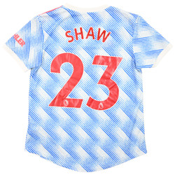 2021-22 MANCHESTER UNITED *SHAW* SHIRT WOMENS M