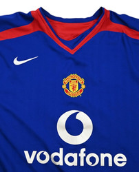 2005-06 MANCHESTER UNITED *ROONEY* LONGSLEEVE SHIRT XL