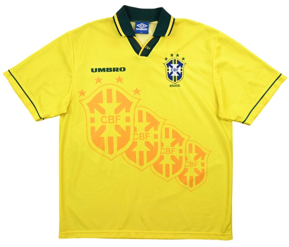 1994-97 BRAZIL SHIRT XL