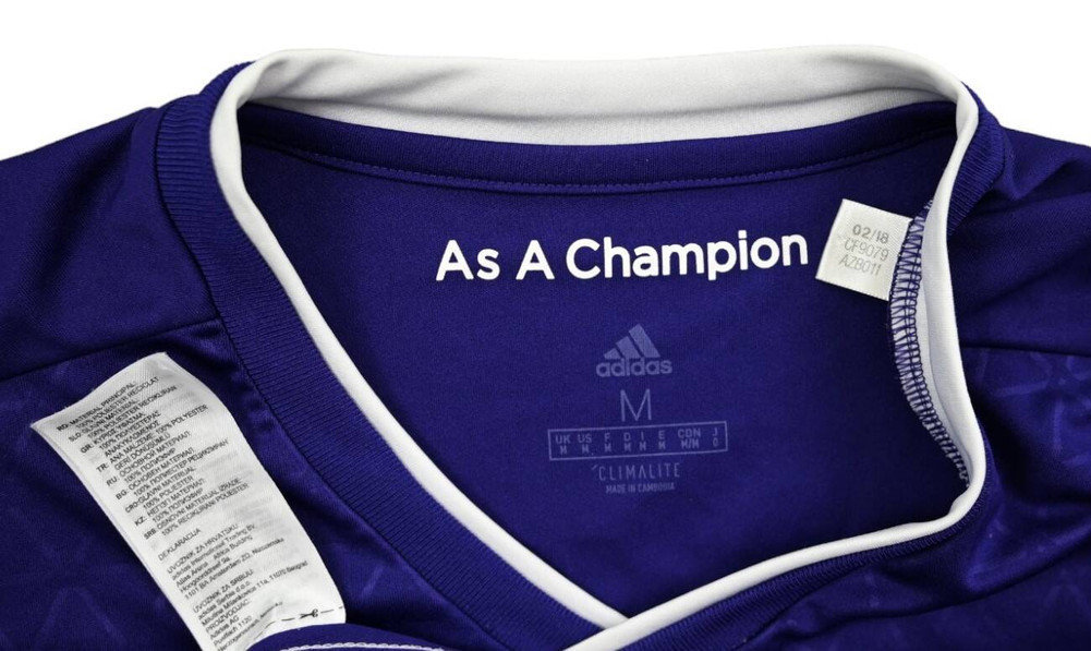 2018-19 ANDERLECHT *BAKKALI* SHIRT M