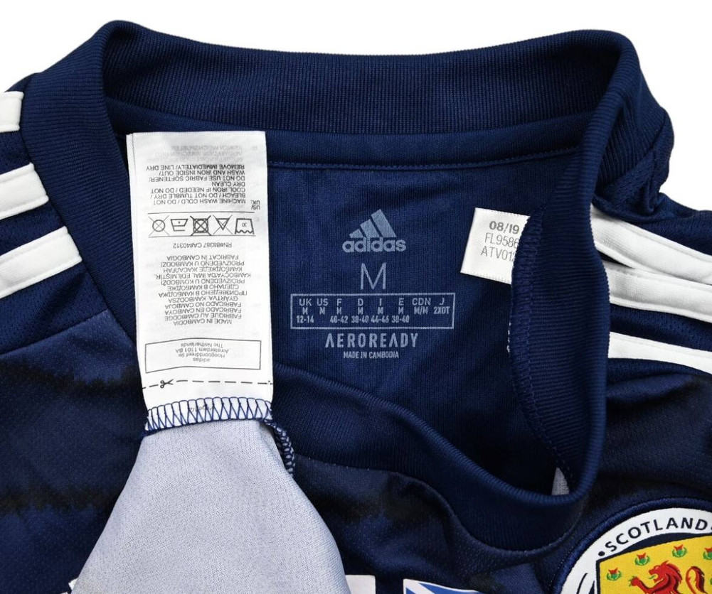 2020-21 SCOTLAND *HOWARD* MATCH ISSUE SHIRT WOMENS M