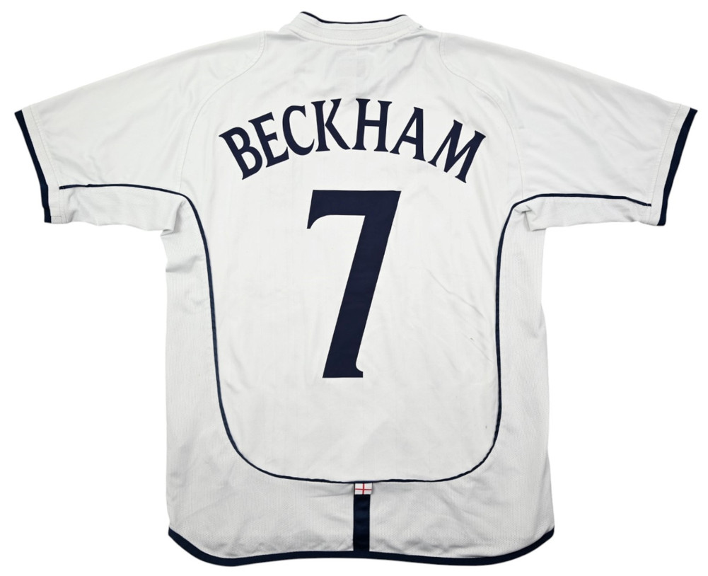 2001-03 ENGLAND *BECKHAM* KOSZULKA M