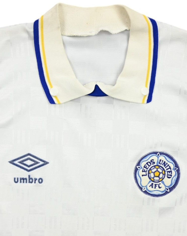 1988-90 LEEDS UNITED SHIRT XS. BOYS 