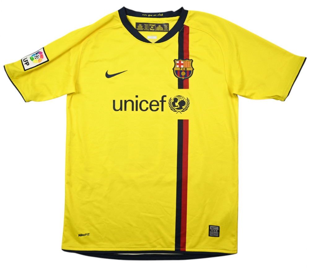 2008-10 BARCELONA *MESSI* SHIRT XL. BOYS