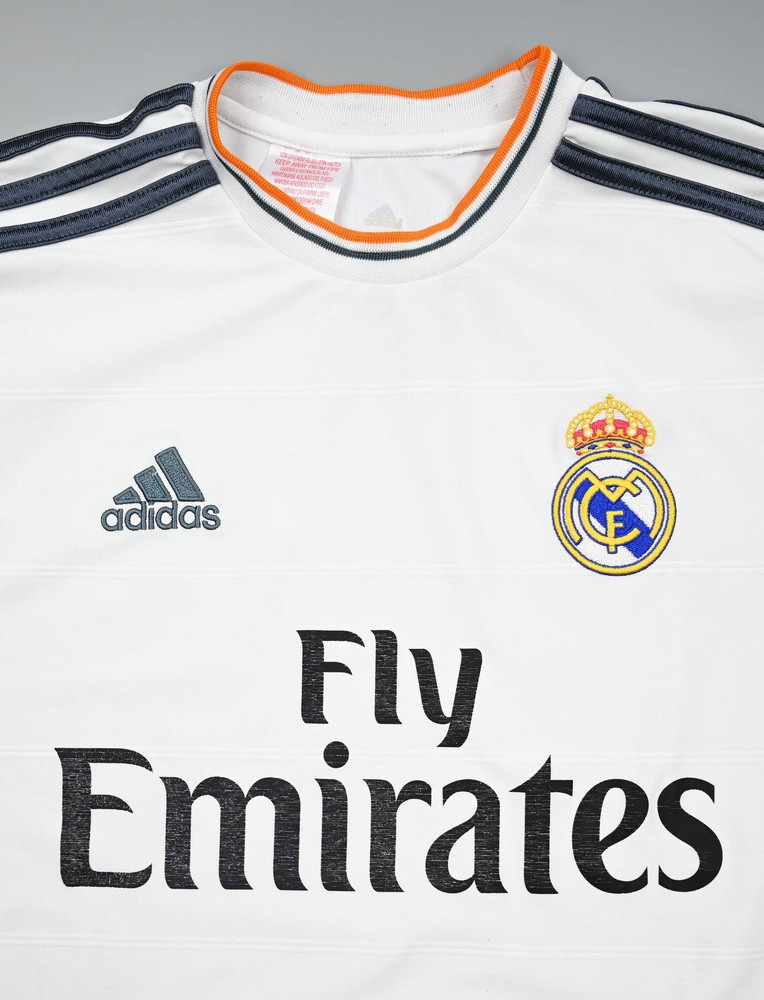 2013-14 REAL MADRID SHIRT XL. BOYS