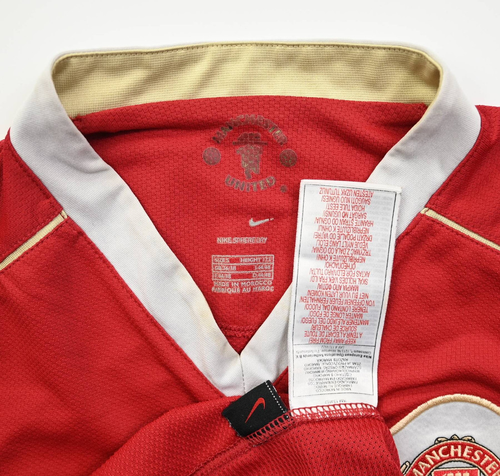 2006-07 MANCHESTER UNITED *SMITH* SHIRT S