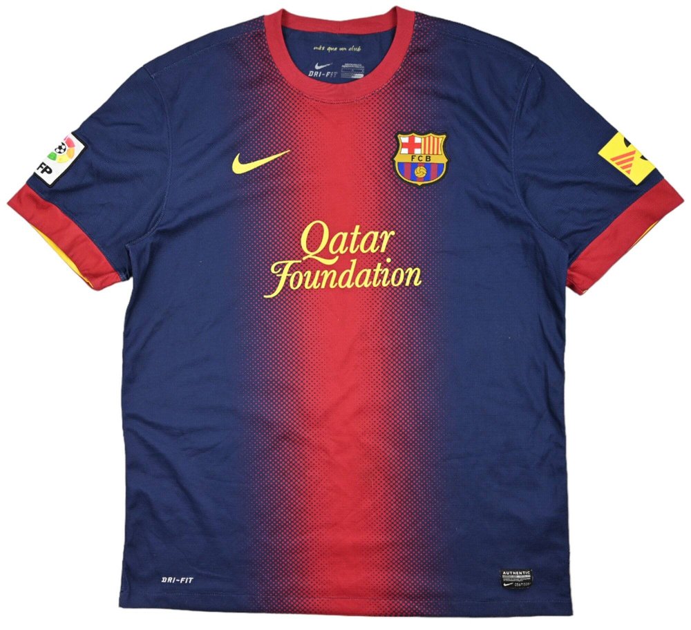 2012-13 FC BARCELONA SHIRT L