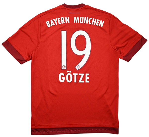 2015-16 BAYERN MUNCHEN *GOTZE* SHIRT M