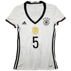 2015-16 GERMANY *HUMMELS* SHIRT WOMENS XS